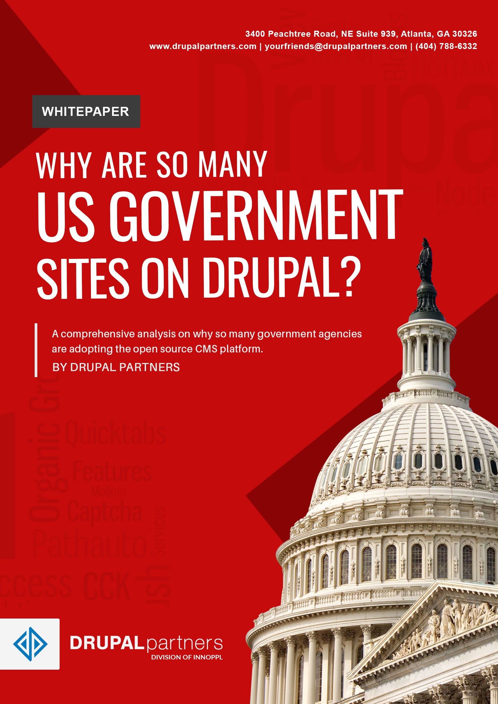 Why Are So Many US Government Sites On Drupal? Why Are So Many US Government Sites On Drupal?
