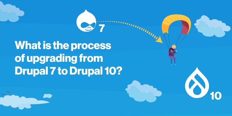 What is the process of upgrading from Drupal 7 to Drupal 10? What is the process of upgrading from Drupal 7 to Drupal 10?